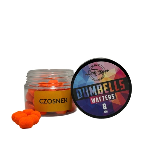 WarTheCarp Method Feeder Wafters Dumbells - Czosnek