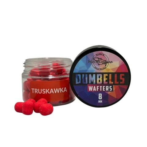 WarTheCarp Method Feeder Wafters Dumbells - Truskawka